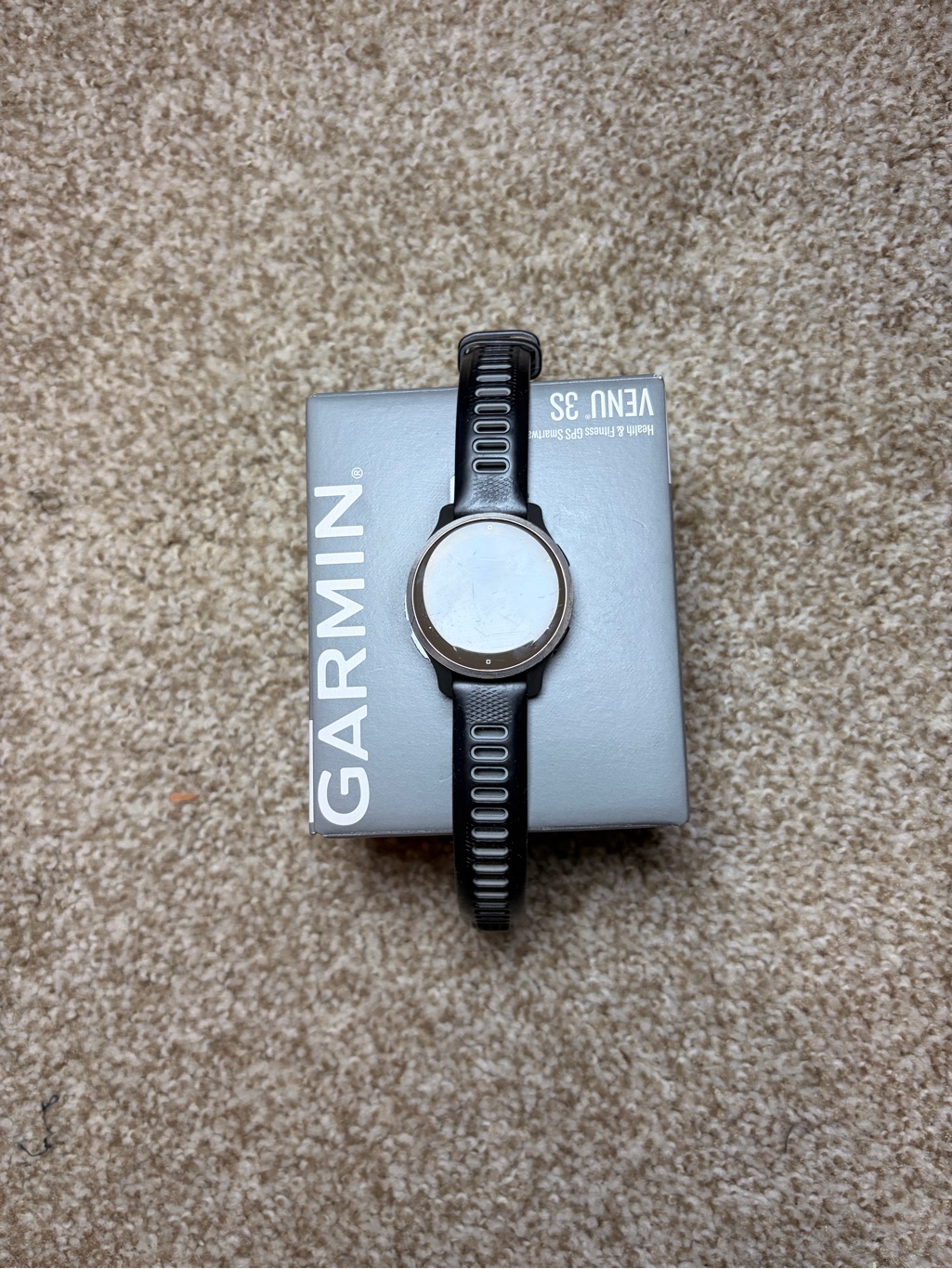 Garmin Venu 2s Smartwatch  Black Strap